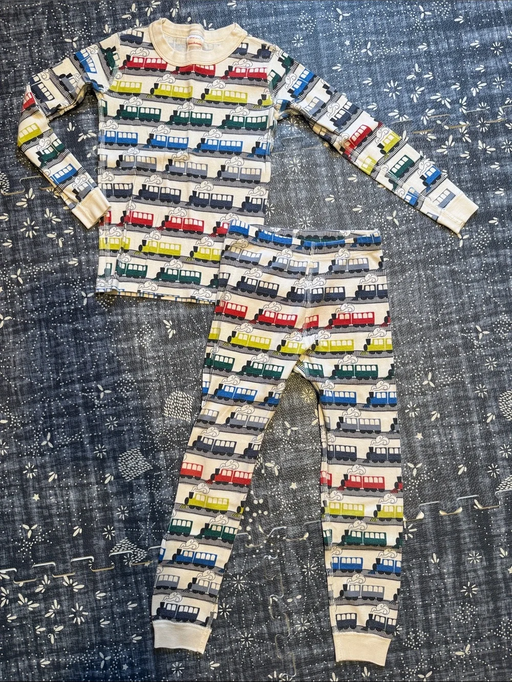 Hanna 6-7 Trains Long Johns